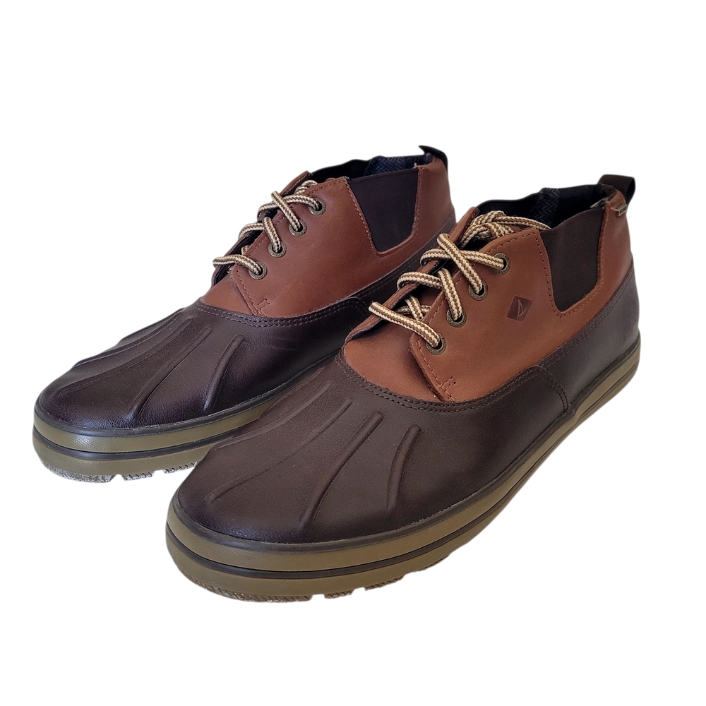 Sperry Top-sider Fowl Weather Chukka Men's Brown Leather Boots Size 10.5